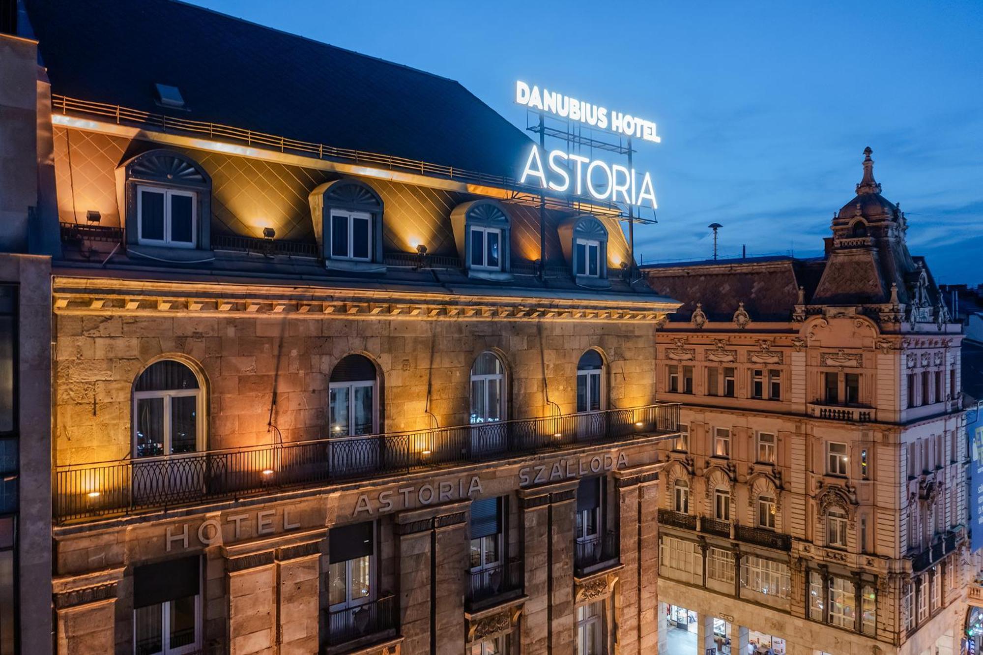 Danubius Hotel Astoria City Center Budapest Eksteriør billede