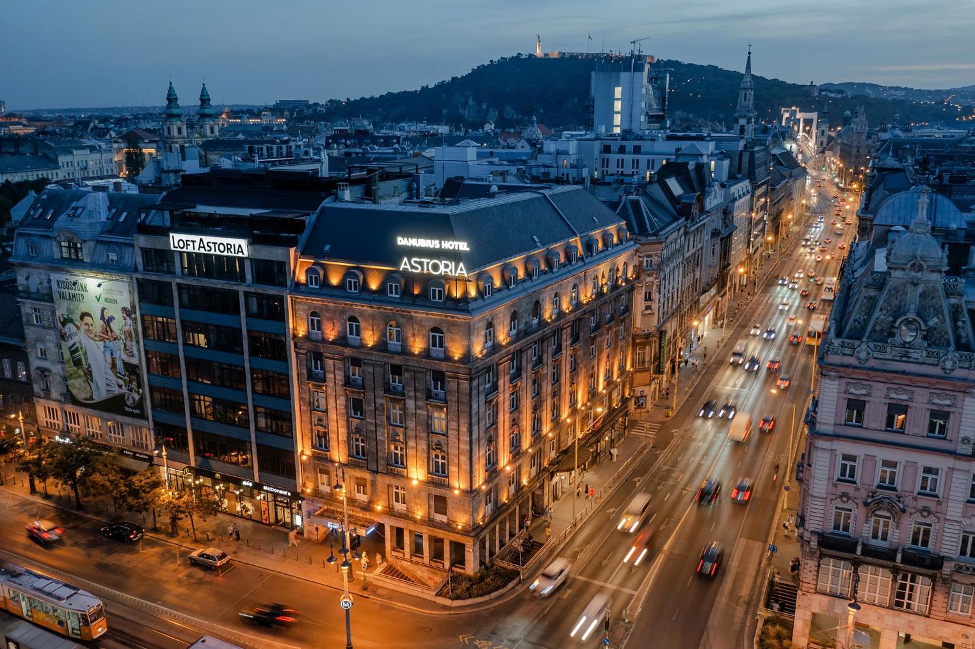 Danubius Hotel Astoria City Center Budapest Eksteriør billede